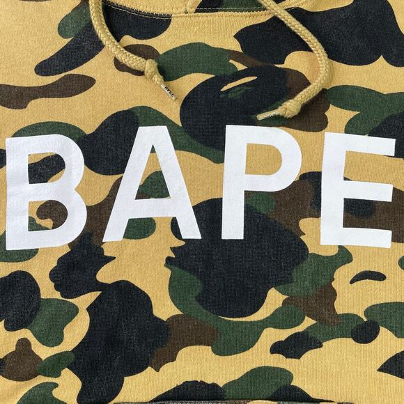 BAPE 1st Camo Pullover Hoodie Size M - Picture 4 of 7